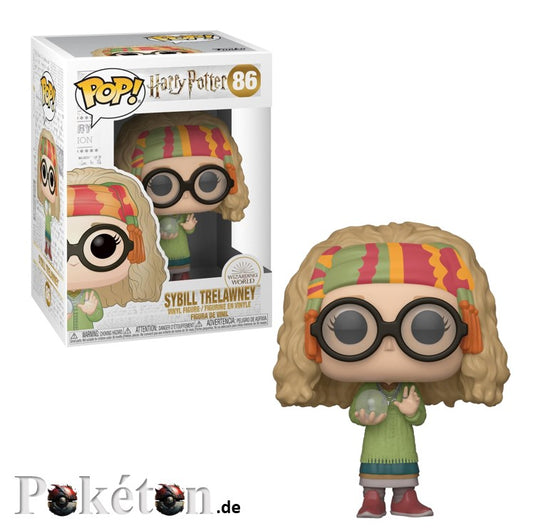 FUNKO POP Harry Potter #86 Sybill Trelawney Vinyl Figur NEU