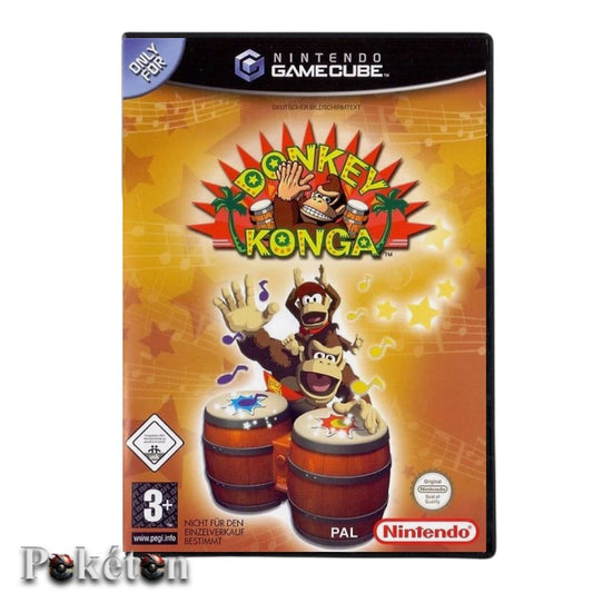 Nintendo Gamecube - Donkey Konga - Spiel - gut