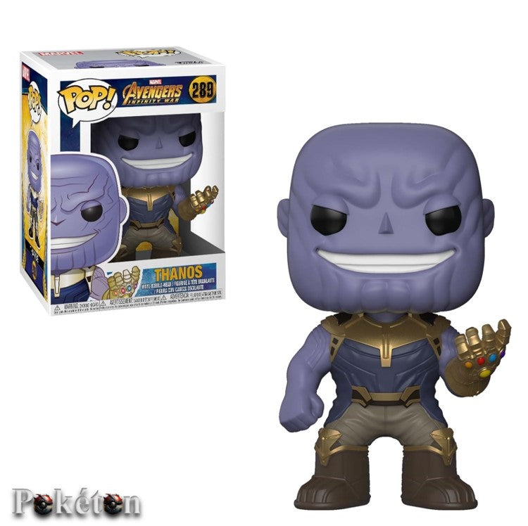 FUNKO POP Marvel Avengers Infinity War #289 Thanos - Vinyl Bobble-Head Figur OVP NEU
