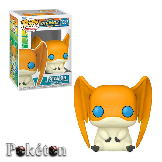 FUNKO POP Digimon #1387 Patamon - Vinyl Figur NEU