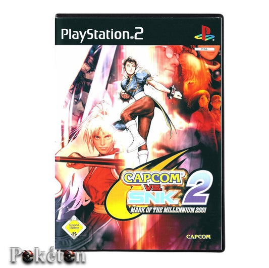 Playstation 2 Ps2 Spiel - Capcom vs. SNK 2 - Mark of the Millennium 2001 - gebraucht