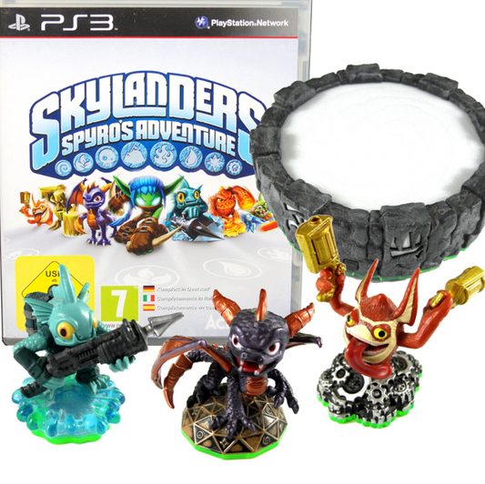 PS3 Playstation 3 - Skylanders Spyro's Adventure Starter Pack - gebraucht