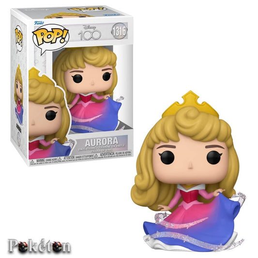 FUNKO POP Disney 100 #1316 Princess Aurora - Vinyl Figur OVP NEU