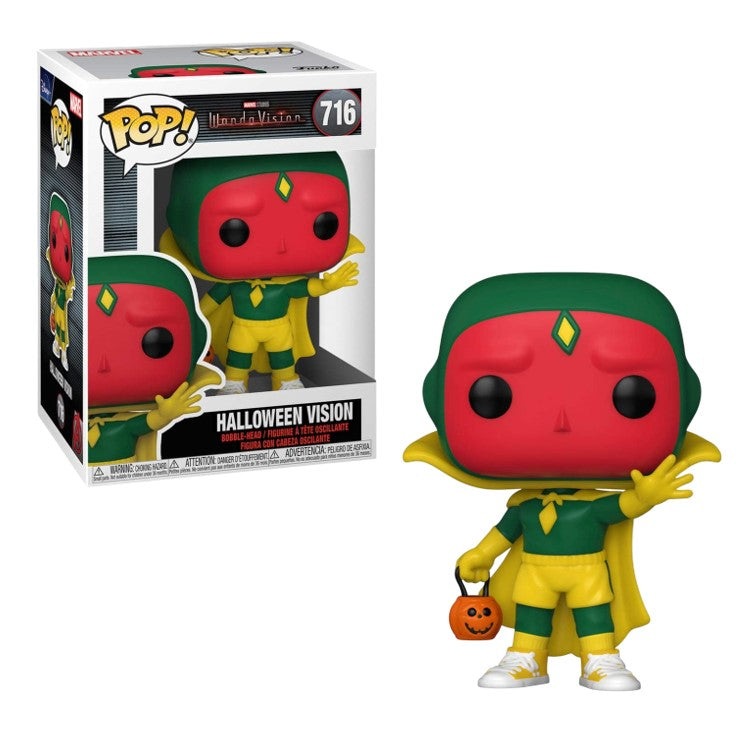 FUNKO POP Wanda Vision #716 Vision (Halloween) - Vinyl Figur NEU