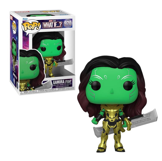 FUNKO POP Marvel What if...? #970 Gamora with Blade of Thanos - Vinyl Figur NEU