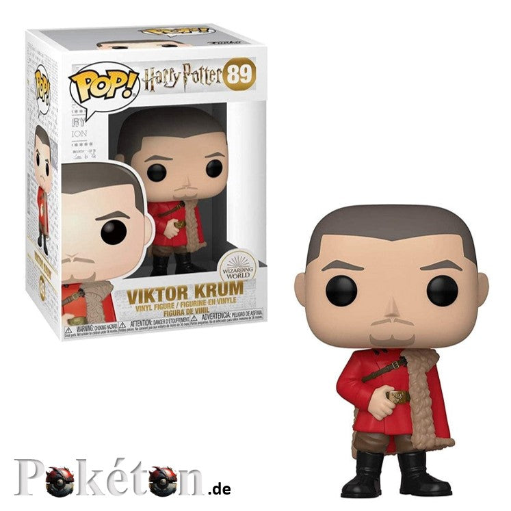 FUNKO POP Harry Potter #89 Viktor Krum Vinyl Figur NEU