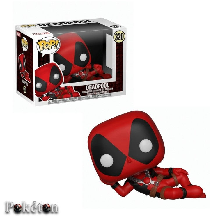 FUNKO POP Marvel #320 Deadpool - Bobble-Head Figur OVP NEU