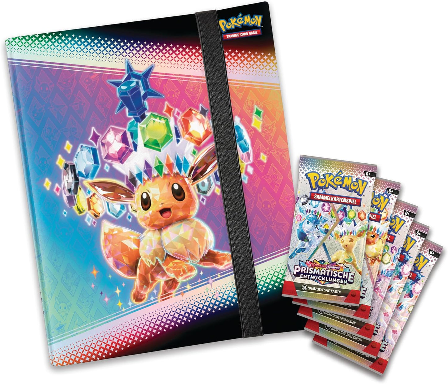 Pokemon Binder Collection Ordner Kollektion prismatische Entwicklungen TCG Deutsch OVP