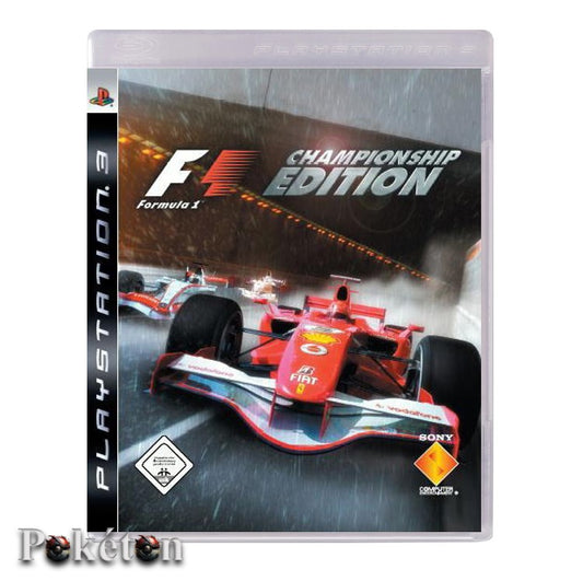 Ps3 Playstation 3 - F1 Formel 1 Championship Edition - Spiel - gebraucht - gut