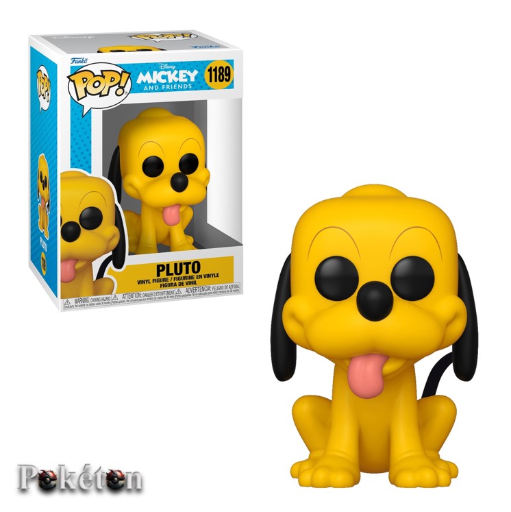 FUNKO POP Disney Mickey and friends #1189 Pluto - Vinyl Figur OVP NEU