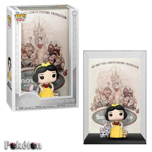 FUNKO POP Movie Poster Disney #09 Snow White & Woodland Creatures 28 x 44 cm - Vinyl Figur NEU