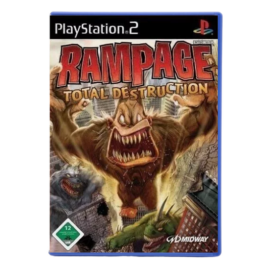 Playstation 2 Ps2 - Rampage Total Destruction - gebraucht