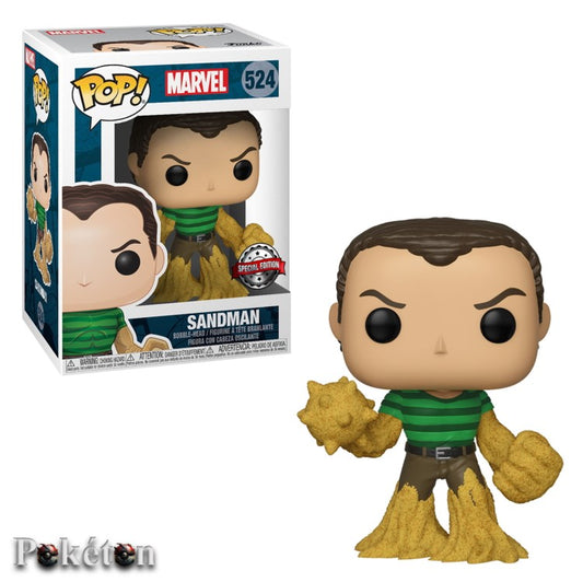 FUNKO POP Marvel #524 Sandman Special Edition Bobble-Head - Figur NEU sealed OVP