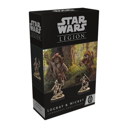 Star Wars Legion Logray & Wicket Commander Erweiterung Tabletop Asmodee
