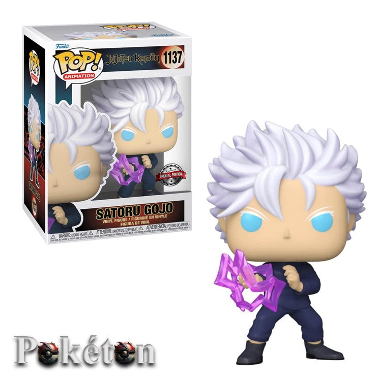 FUNKO POP Jujutsu Kaisen #1137 Satoru Gojo - Vinyl Figur NEU