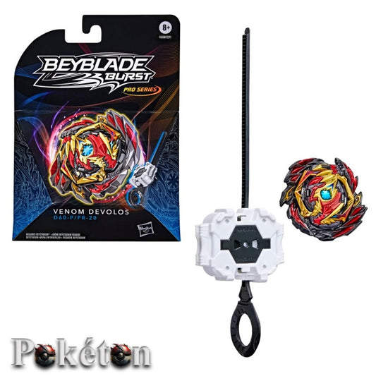 Hasbro Beyblade Burst Pro Series Starter-Pack Wettkampfkreisel Venom Devolos - NEU in OVP