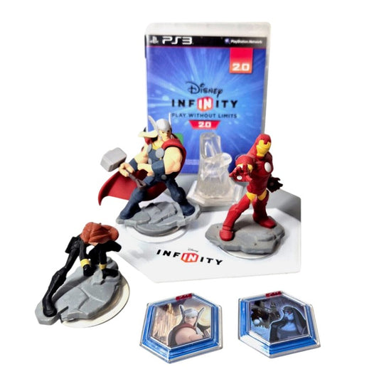 Ps3 Playstation 3 Disney Infinity 2.0 Marvel Superheroes Starter Pack - gebraucht