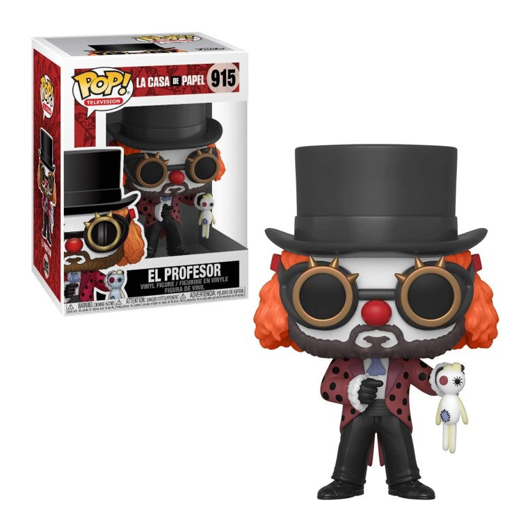 FUNKO POP La Casa de Papel #915 El Profesor - Vinyl Figur NEU