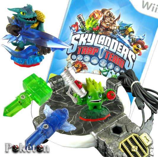 Nintendo Wii Skylanders Trap Team Starter Pack - gebraucht