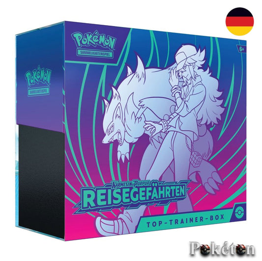 Pokemon TCG KP09 Reisegefährten Top Trainer Box ETB TTB - DE deutsch NEU OVP