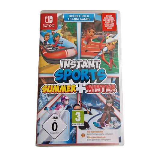 Nintendo Switch - Instant Sports Summer + Winter Double Pack - NEU & OVP (Code)