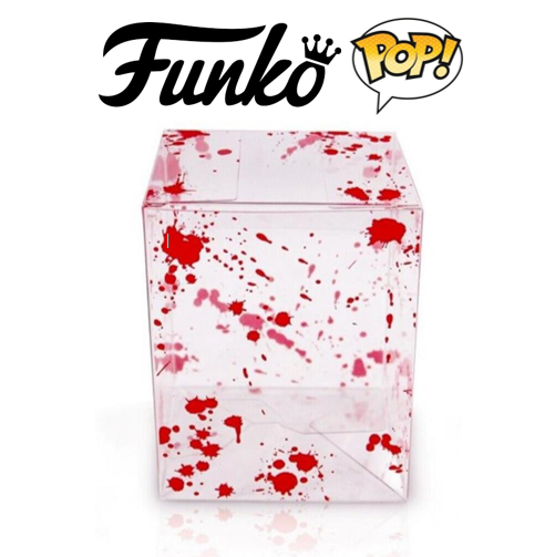FUNKO POP Protector Box Schutzhülle - mit Blut ( Red Blood Edition)