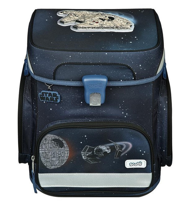 Scooli EasyFit Schulranzen-Set Star Wars - 5 teilig - Schule Kinder Tornister Backpack - NEU