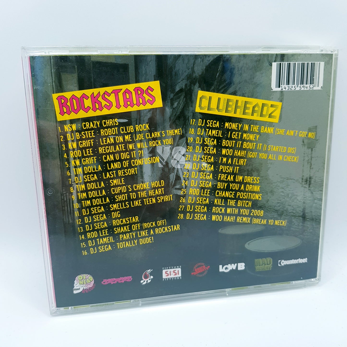 DJ SEGA - Rockstars vs. Clubheadz - CD Musik