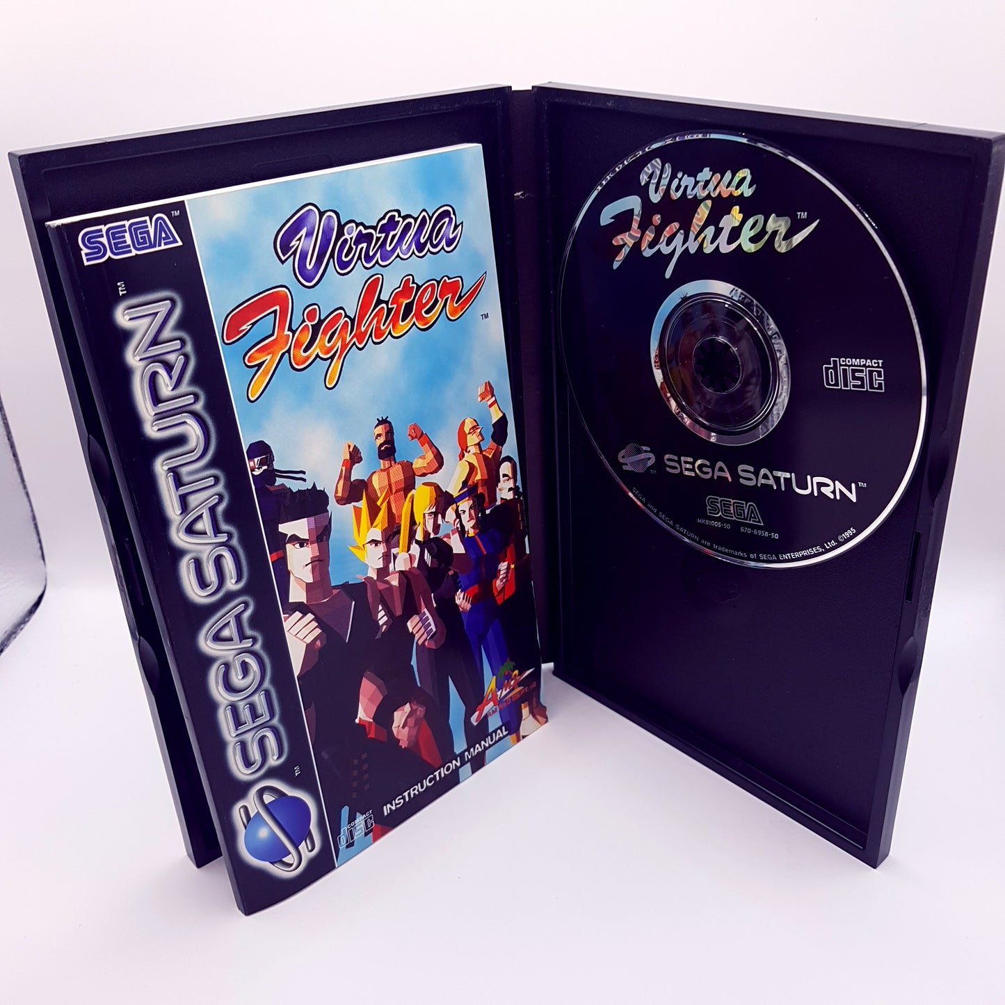 SEGA Saturn - Virtua Fighter - komplett mit OVP - gebraucht