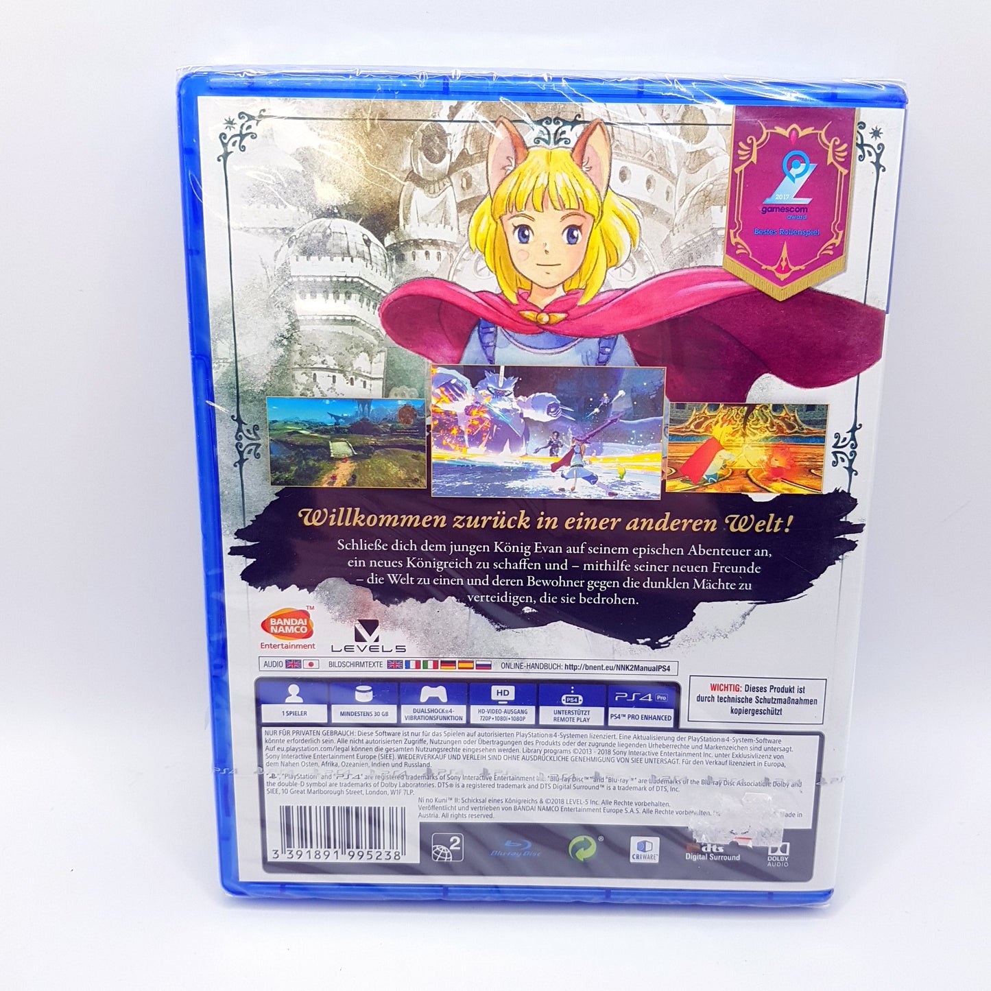 PS4 Playstation 4 - Ni No Kuni II 2 - Schicksal eines Königreichs - NEU sealed