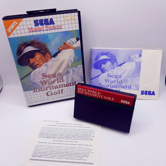 SEGA Master System - SEGA World Tournament Golf - gebraucht