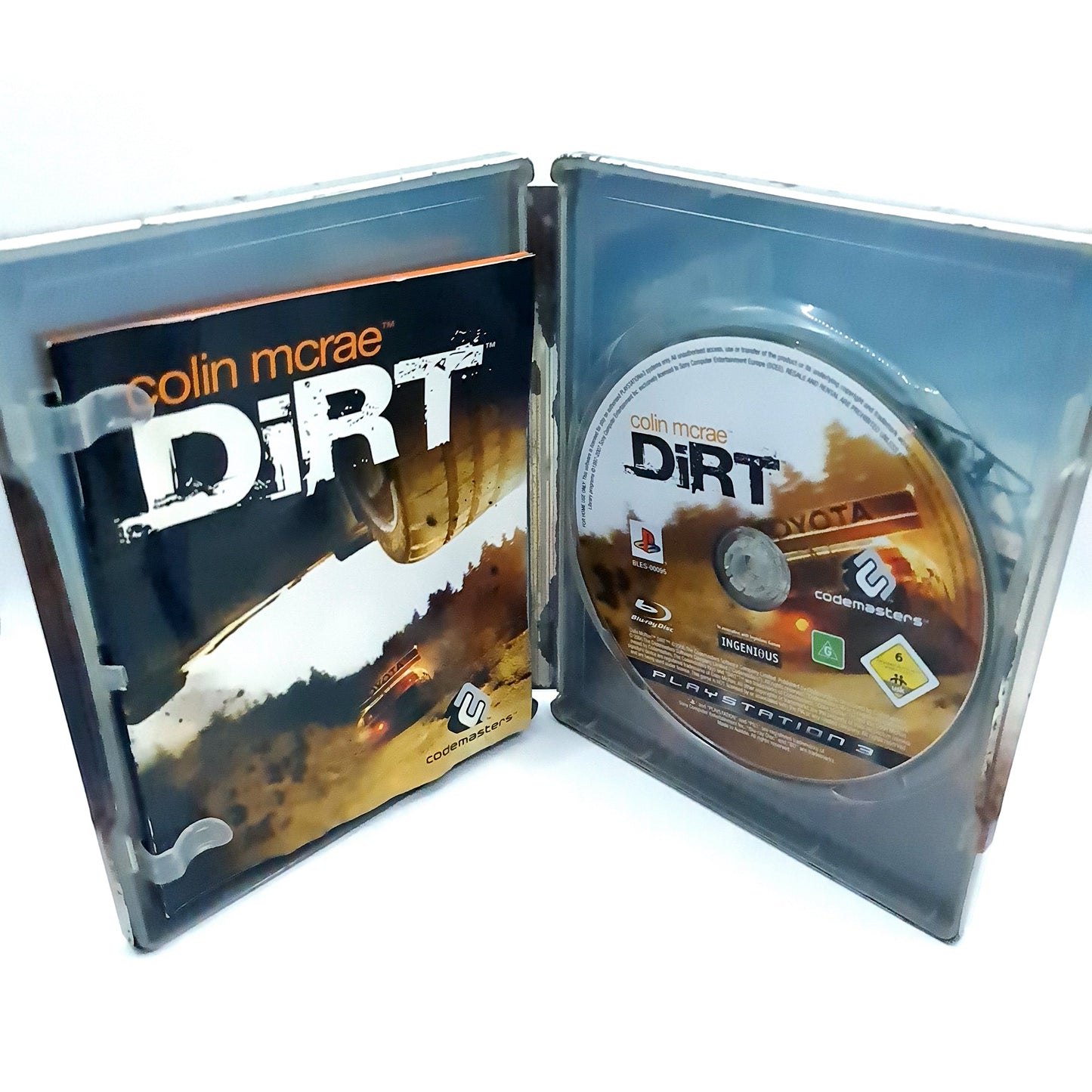 Ps3 Playstation 3 - Colin McRae Dirt - Spiel inkl Steelbook - gebraucht