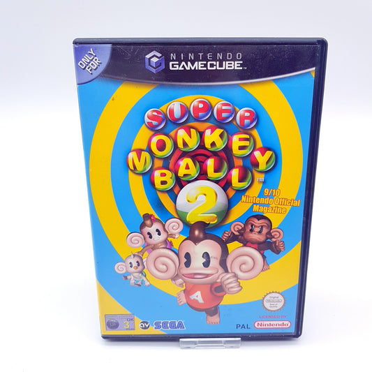 Nintendo Gamecube - Super Monkey Ball 2 - gebraucht - mit Anleitung