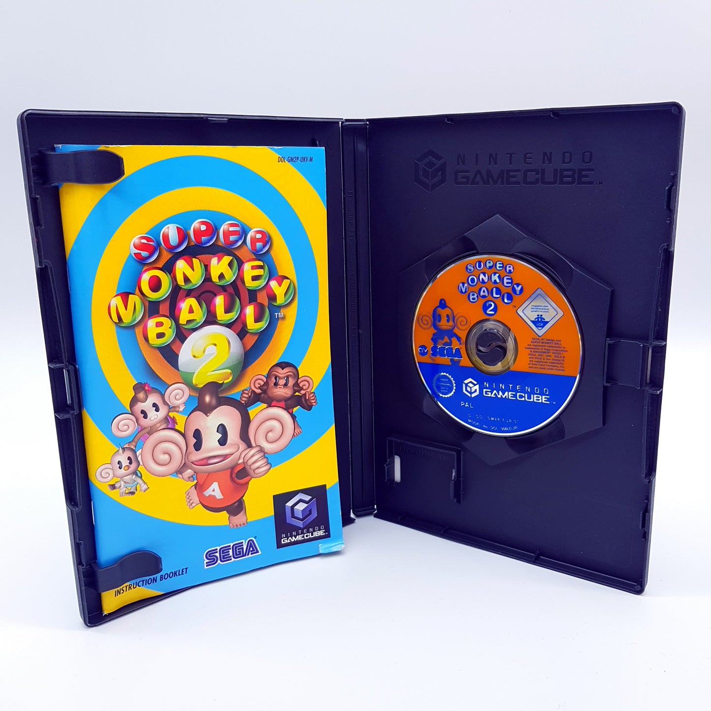 Nintendo Gamecube - Super Monkey Ball 2 - gebraucht - mit Anleitung
