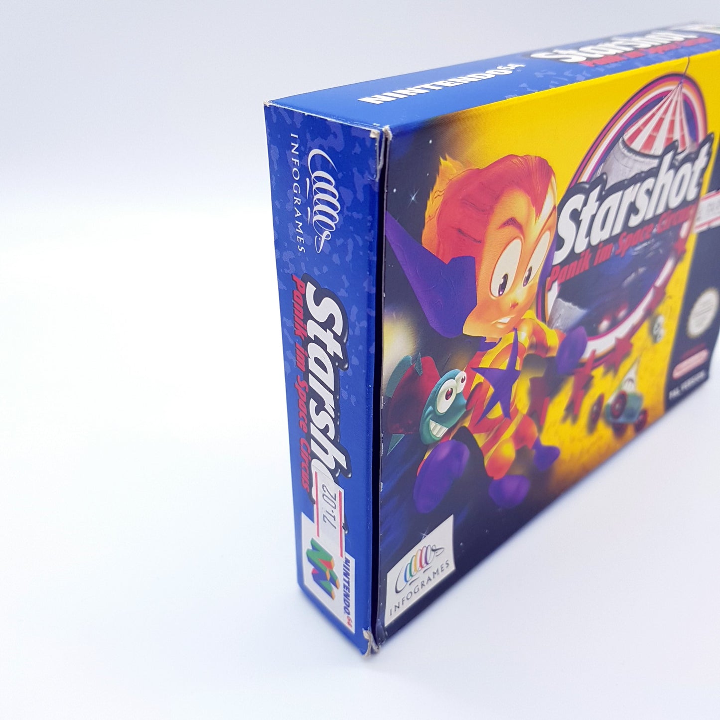 Nintendo 64 - N64 Starshot - Panik im Space Circus - PAL - inkl OVP und Anleitung