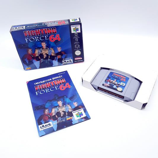 Nintendo 64 - N64 - Fighting Force 64 - PAL - inkl OVP und Anleitung