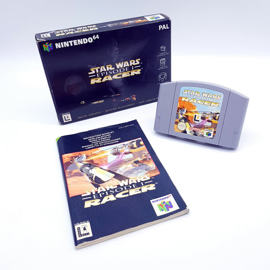 Nintendo 64 - N64 - Star Wars Racer Episode 1 - PAL - inkl OVP & Anleitung