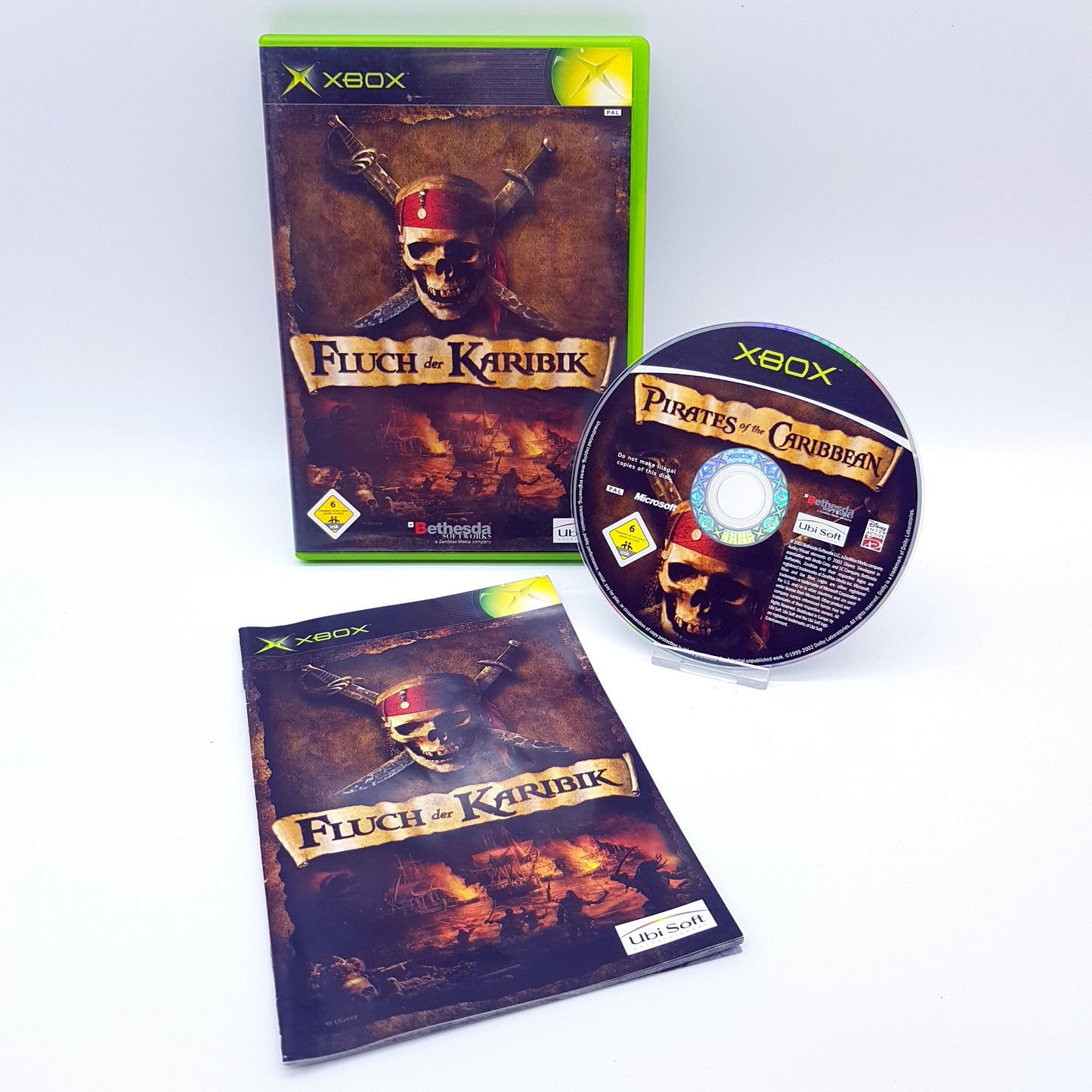 Xbox Classic - Fluch der Karibik - gebraucht