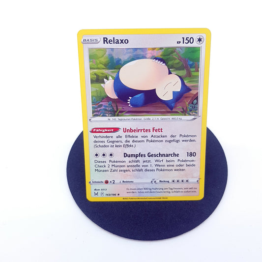 Pokemon Karte - Relaxo 143/196 holo 2022 - deutsch