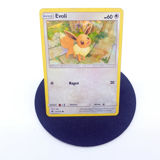 Pokemon Karte - Evoli 155/214 holo 2018 - deutsch