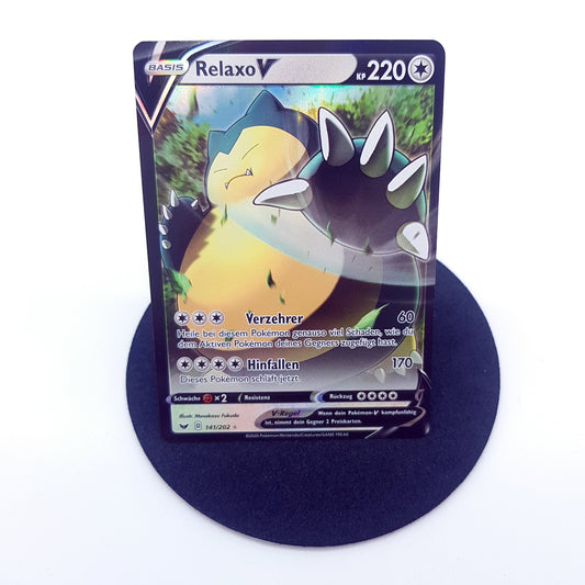 Pokemon Karte - Relaxo V 141/202 FullArt holo 2020 - deutsch