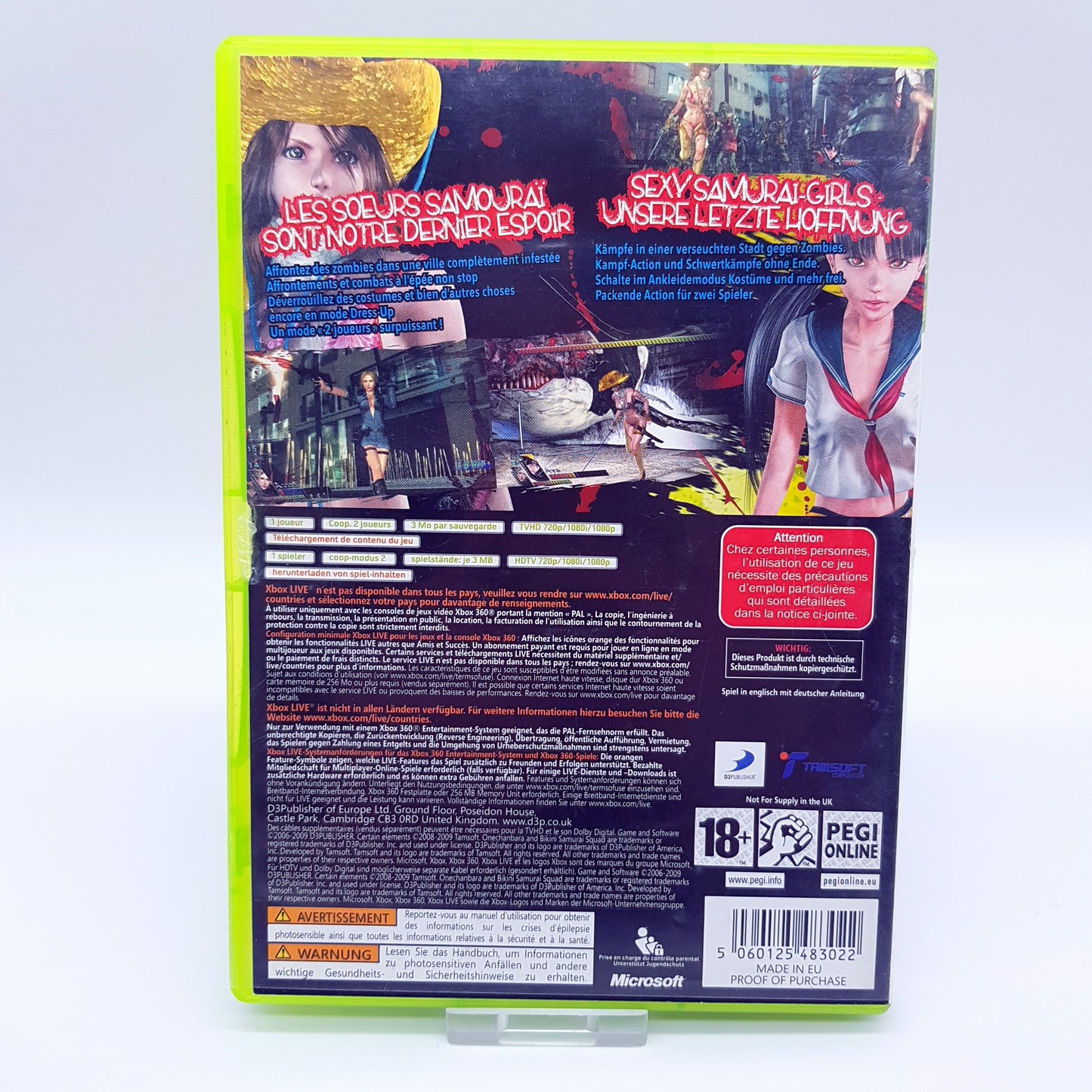 Microsoft Xbox360 - Onechanbara: Bikini Samurai Squad - gebraucht