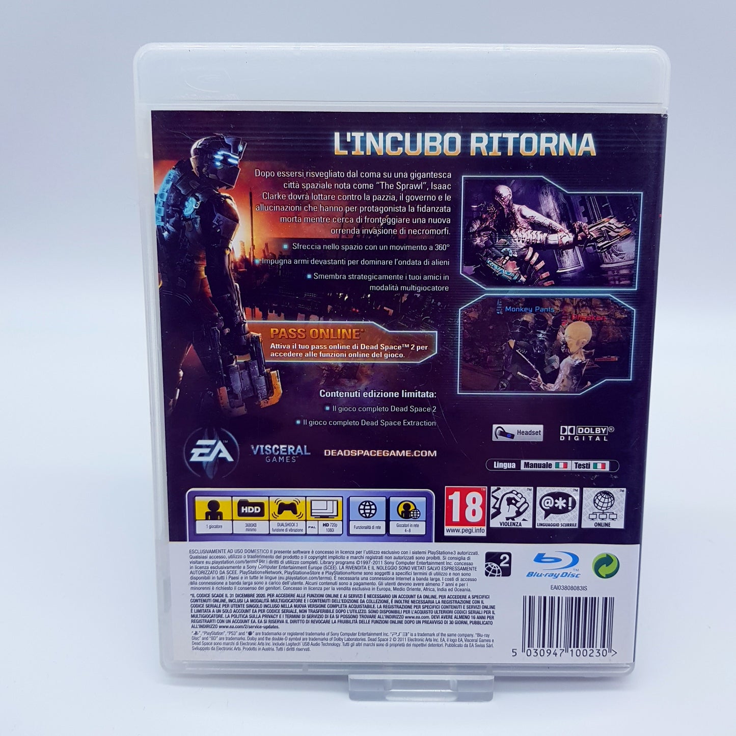 Ps3 Playstation 3 - Dead Space 2 limited Edition - gebraucht