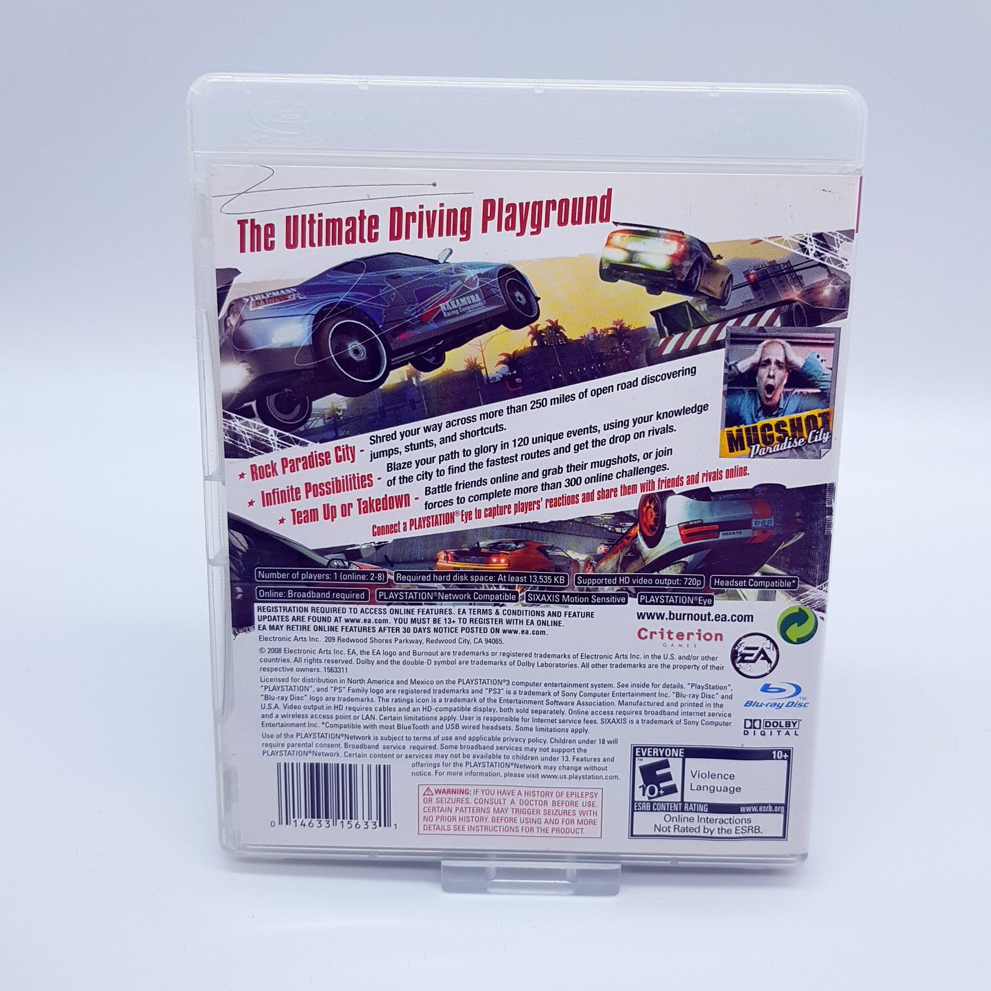 Ps3 Playstation 3 - Burnout Paradise - gebraucht