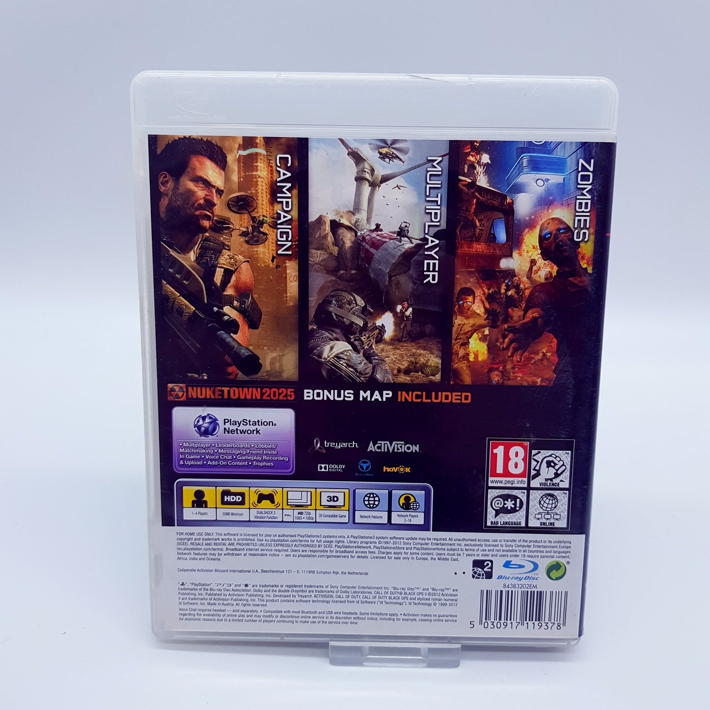 Ps3 Playstation 3 - Call of Duty Black Ops II 2 - gebraucht