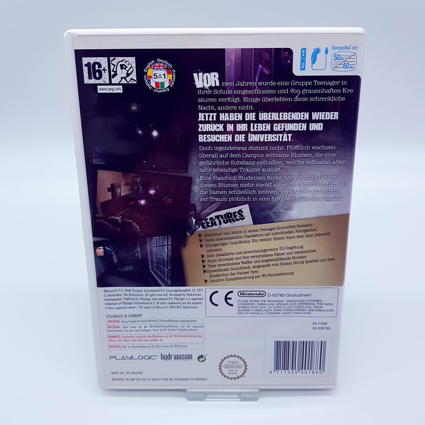 Nintendo Wii - Obscure II 2 - gebraucht