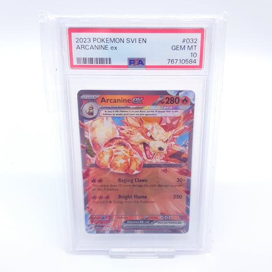 Pokemon Arkani Arcanine ex 032/198 Holo englisch PSA 10 Gem Mint