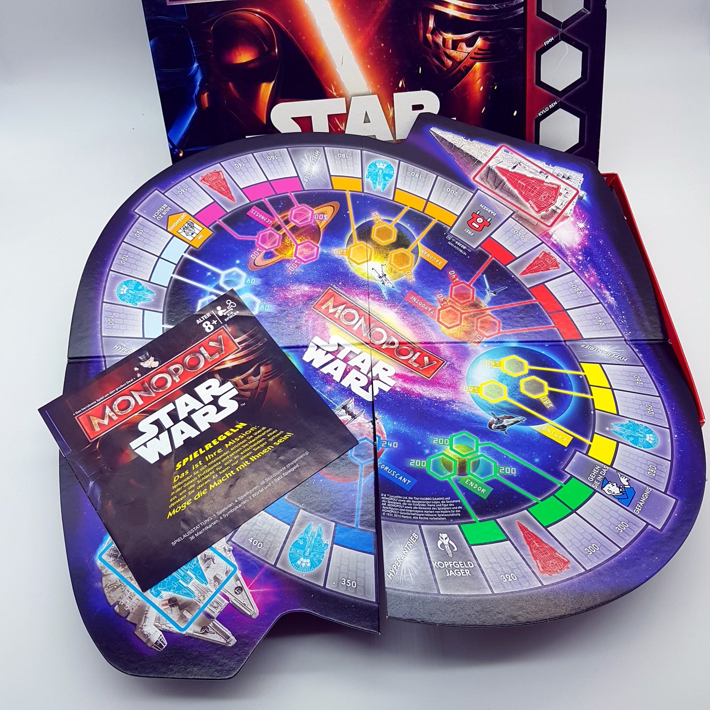 Hasbro Monopoly Disney Star Wars Brettspiel Gesellschaftsspiel Familienspiel - gebraucht