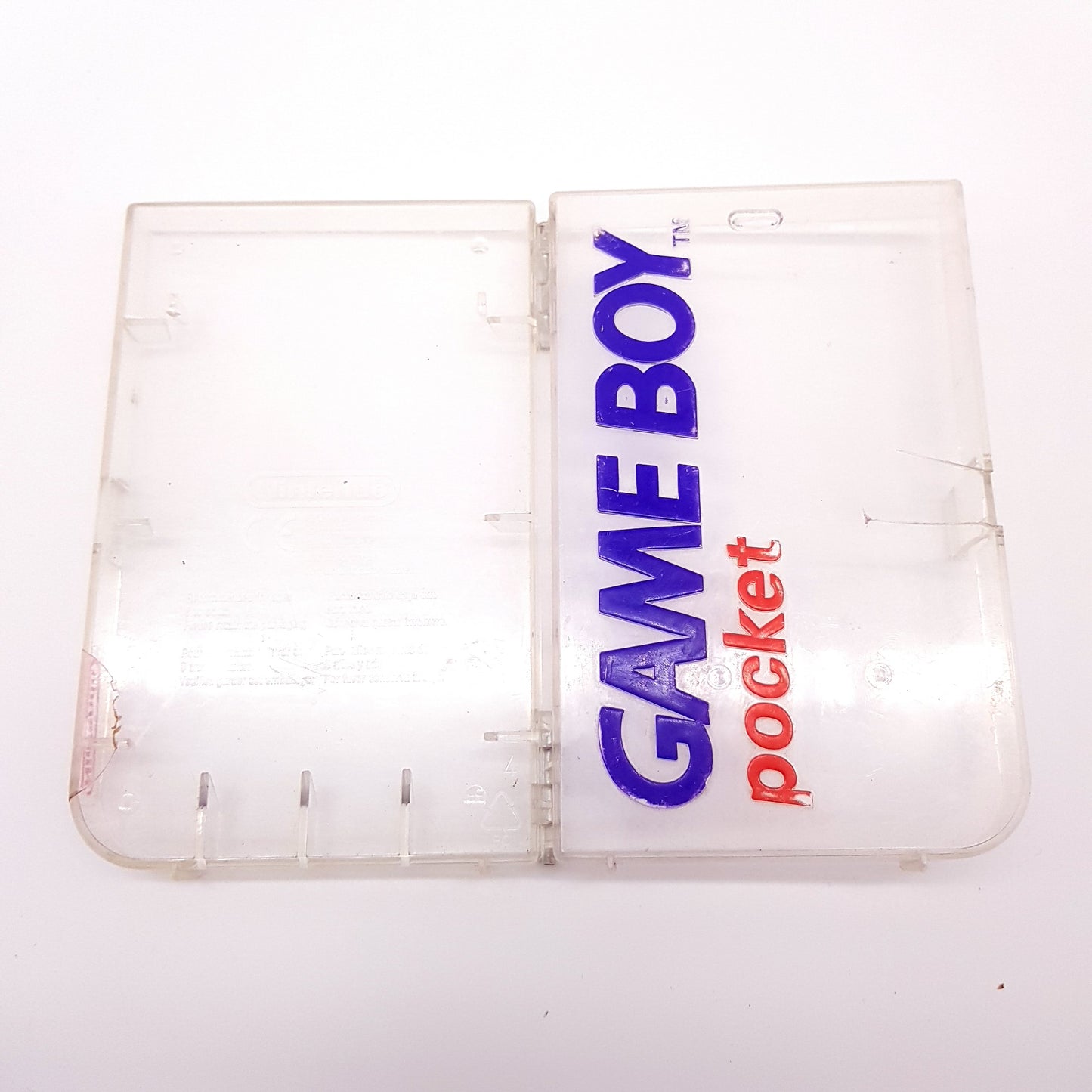 Original Nintendo Gameboy Pocket Case Schutzhülle Acryl Box Aufbewahrung