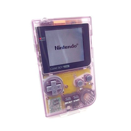 Original Nintendo Gameboy Pocket Konsole mit IPS v2 Display